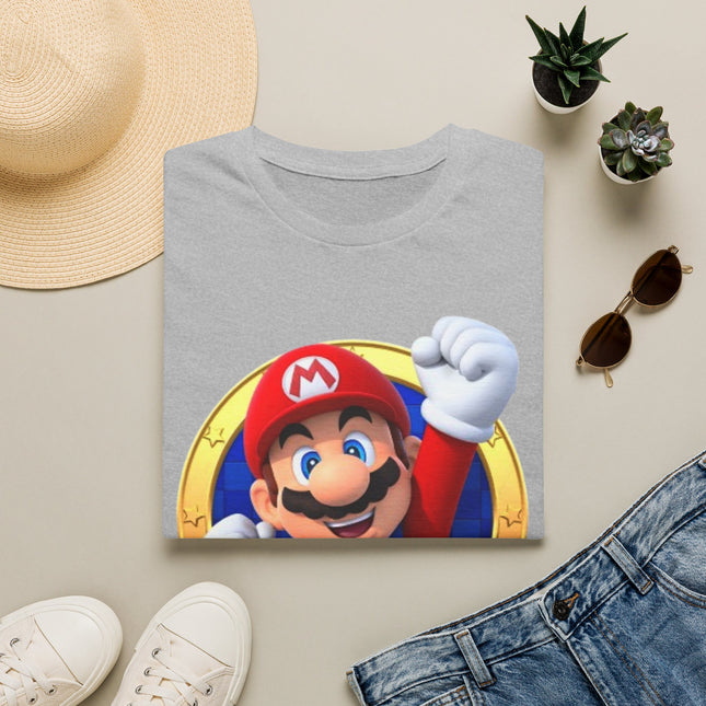 Retro Mushroom Gamer T-Shirt – Classic Gaming Graphic Tee